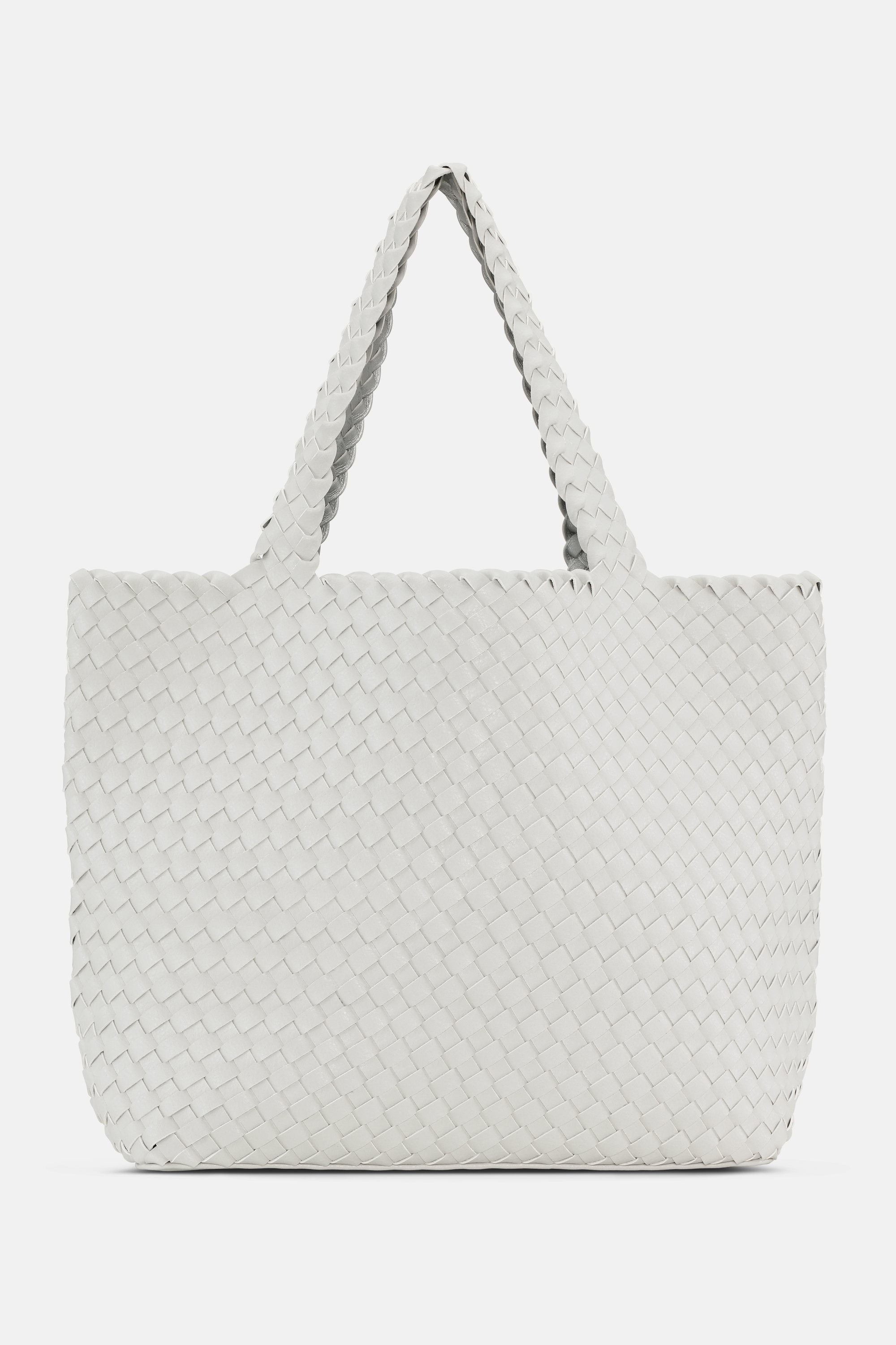 Tote Bag Flätad - Moonstruck Silver